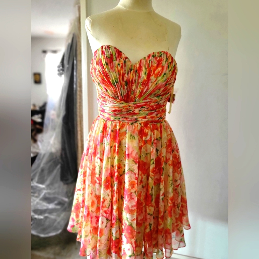 Chiffon Floral dress